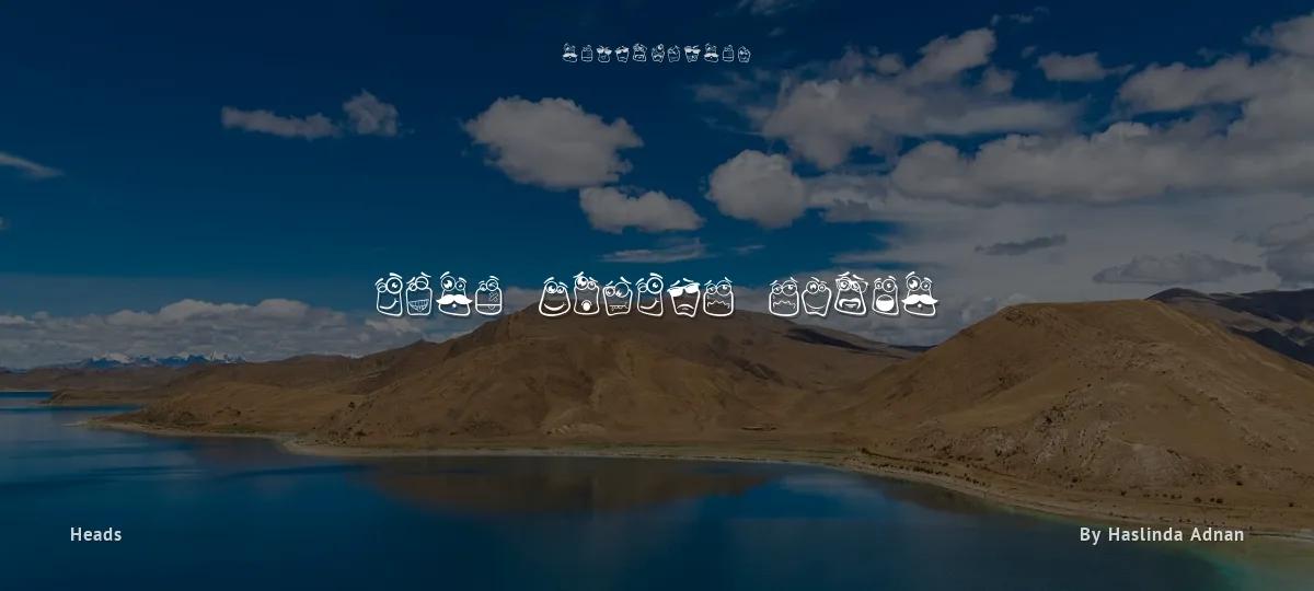 Alin Square Emoji font preview
