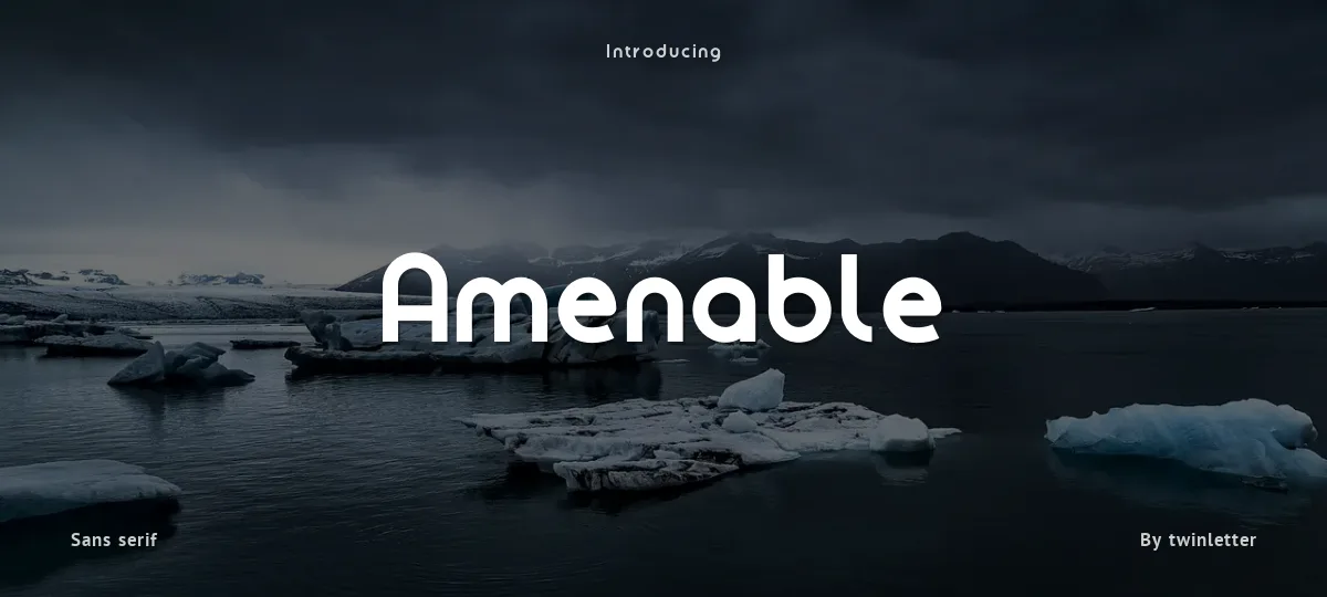 Amenable font preview