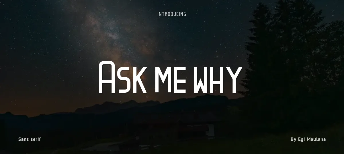 Ask me why font preview