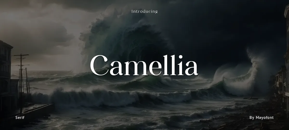 Camellia font preview