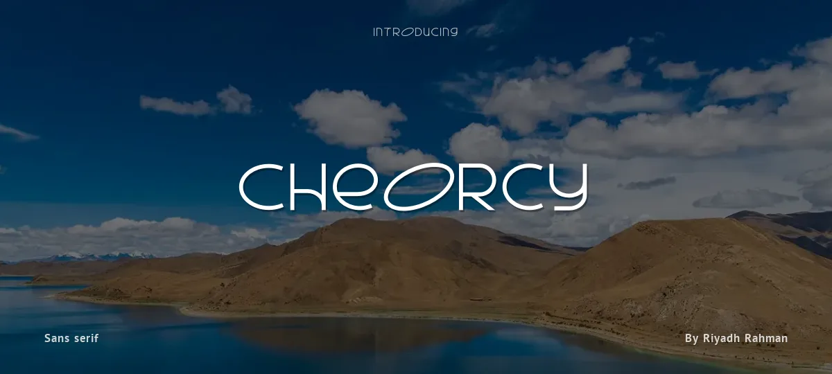 Cheorcy font preview