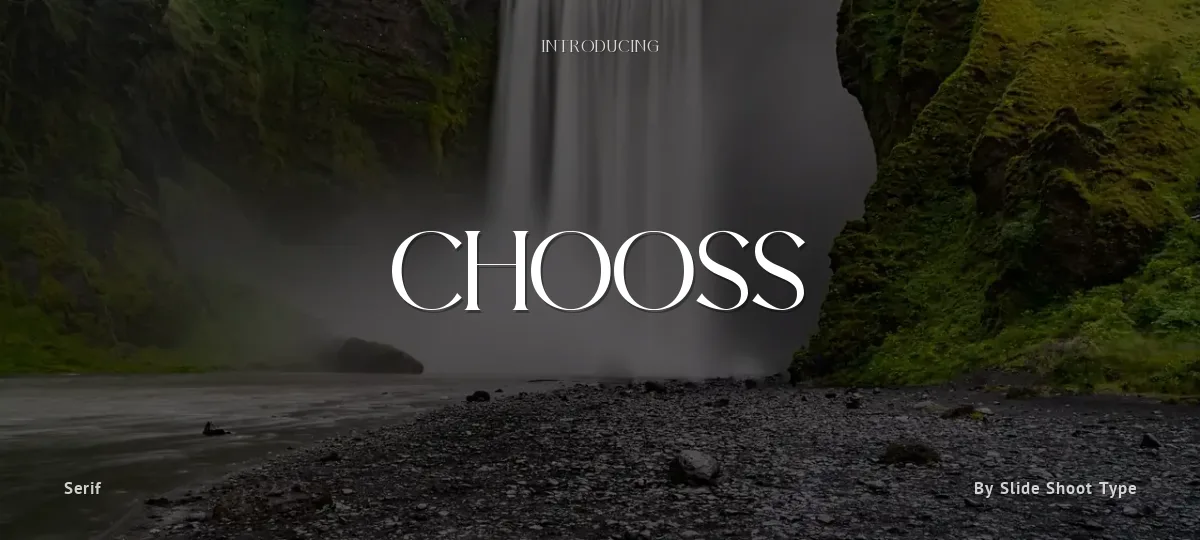 Chooss font preview