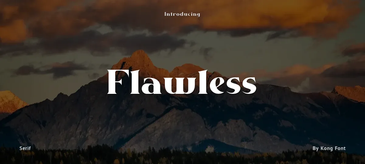 Flawless font preview