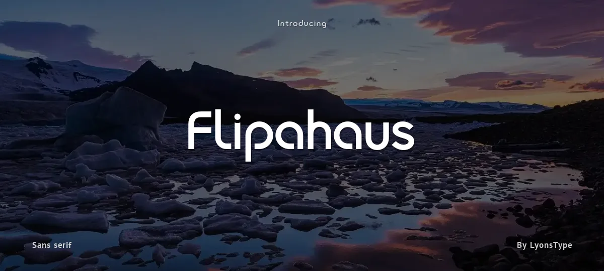Flipahaus font preview
