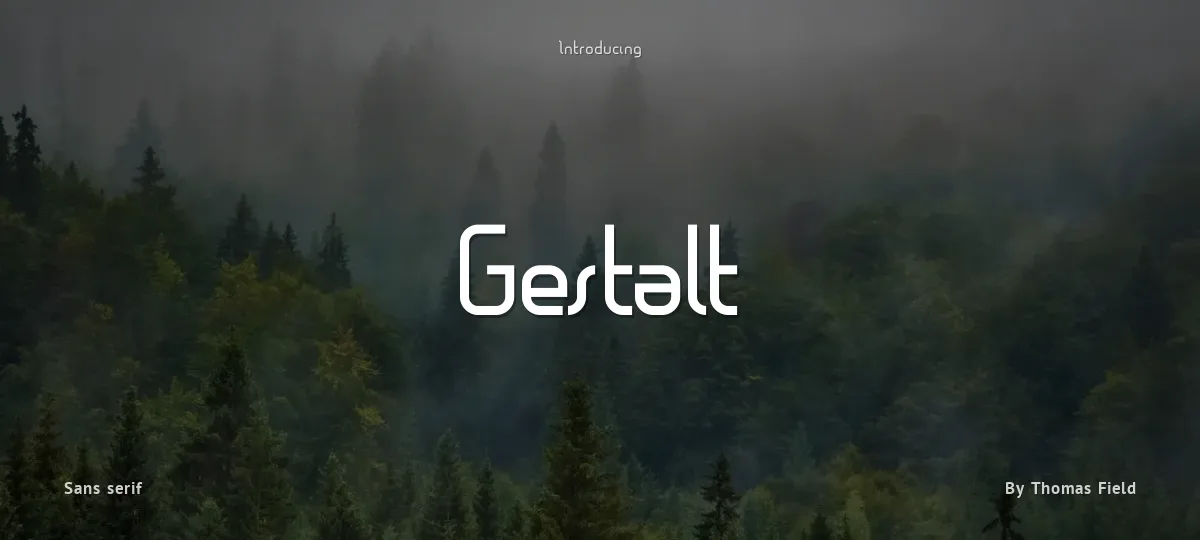 Gestalt font preview