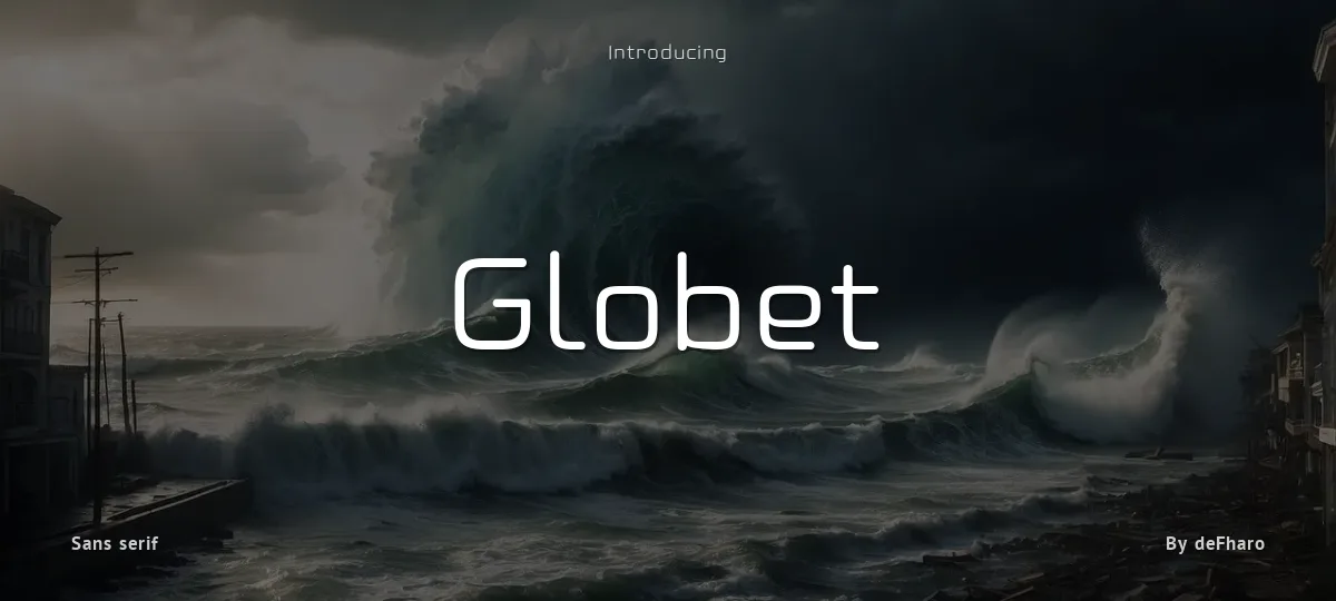 Globet font preview