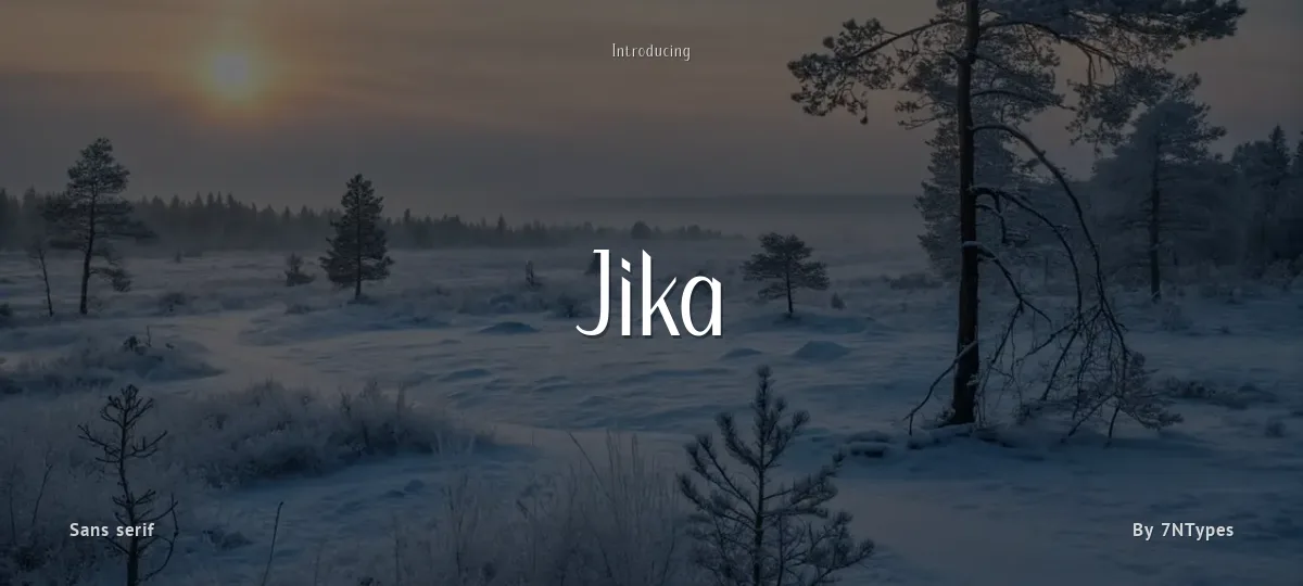 Jika font preview