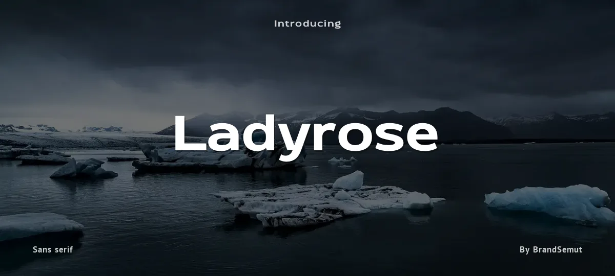 Ladyrose font preview
