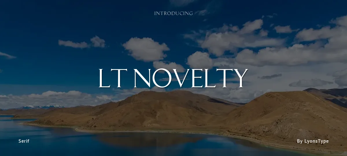 LT Novelty font preview