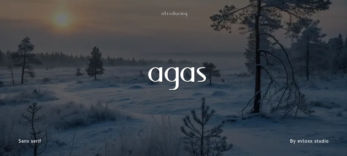 Magas font preview