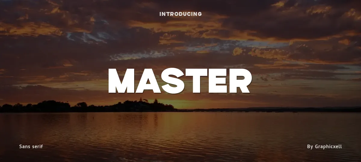 Master font preview