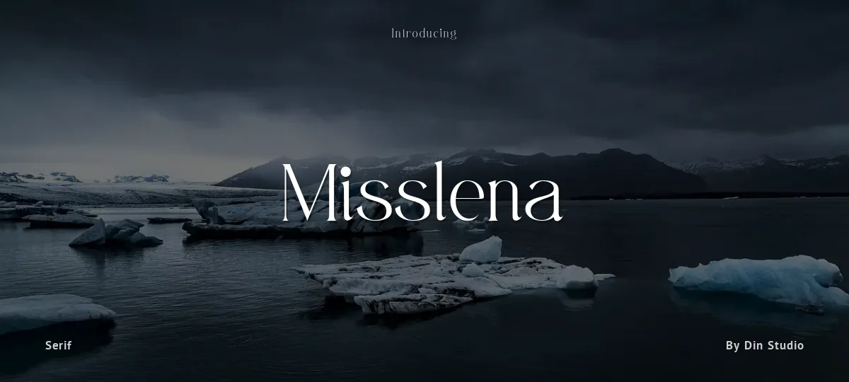 Misslena font preview