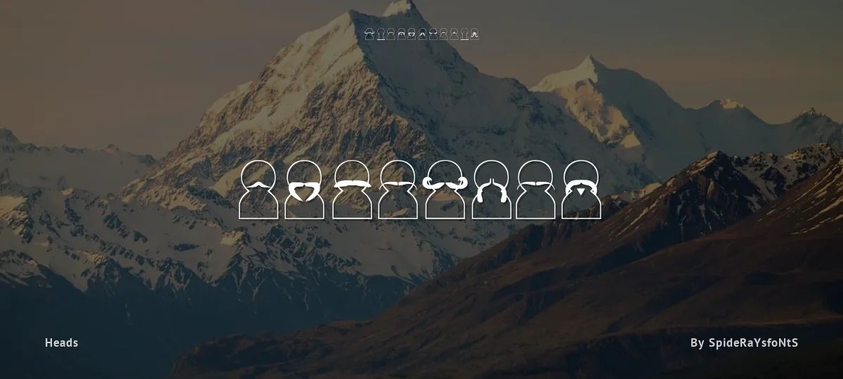 Movember font preview