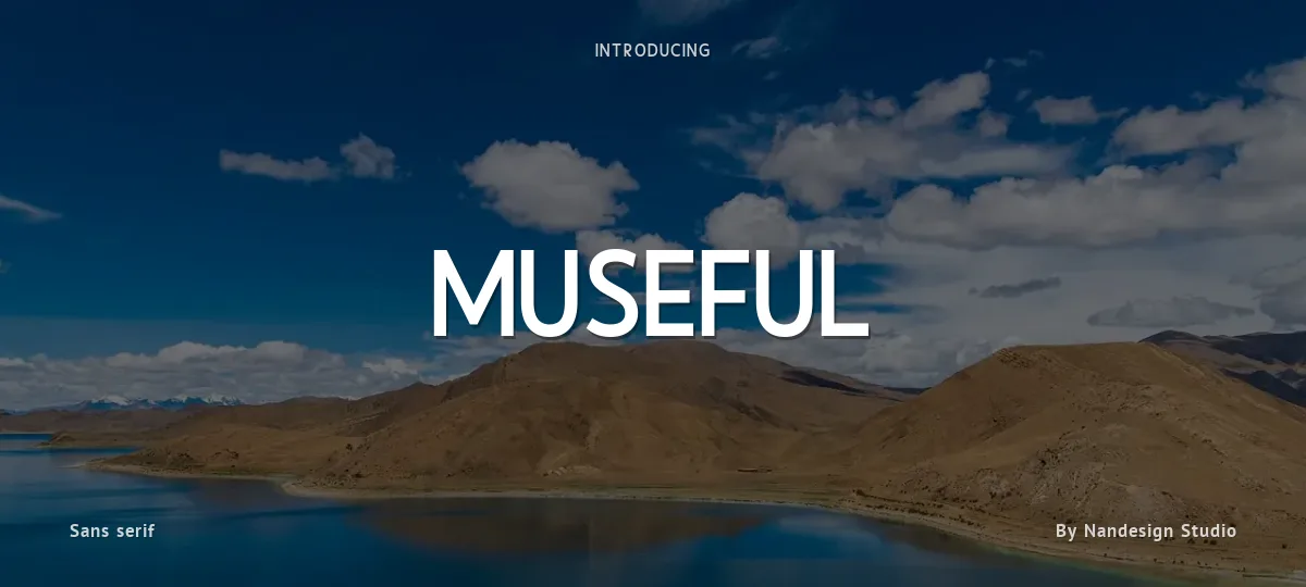 Museful font preview