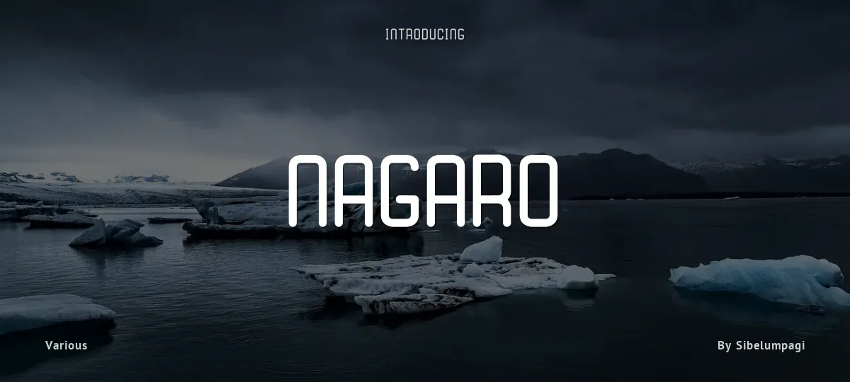 Nagaro font preview