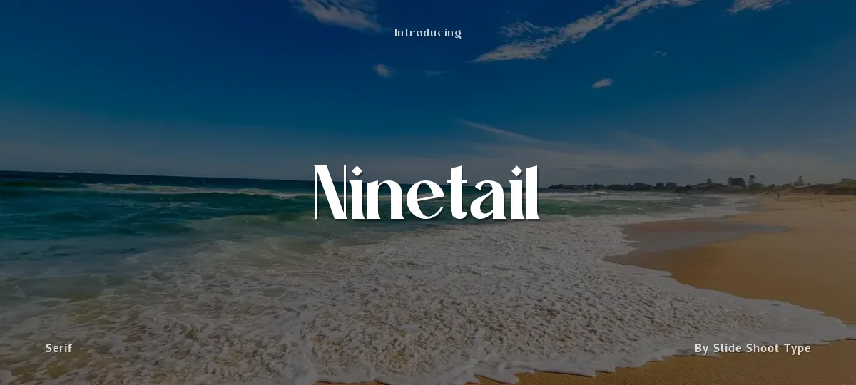 Ninetail font preview