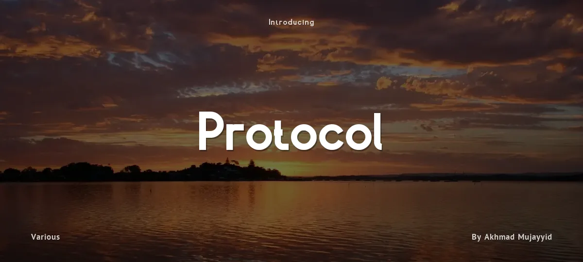 Protocol font preview