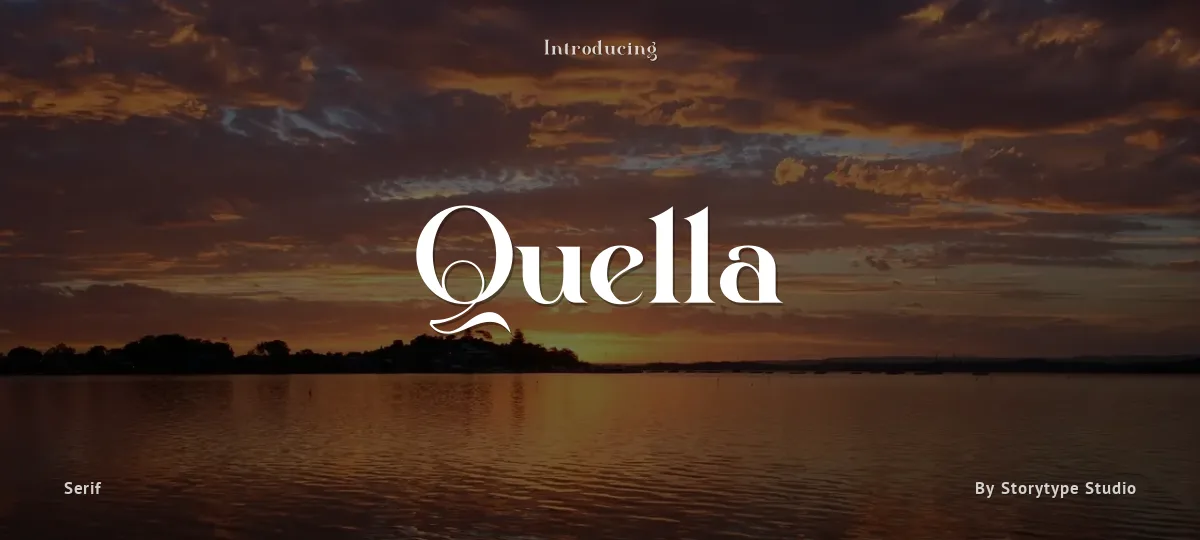 Quella font preview