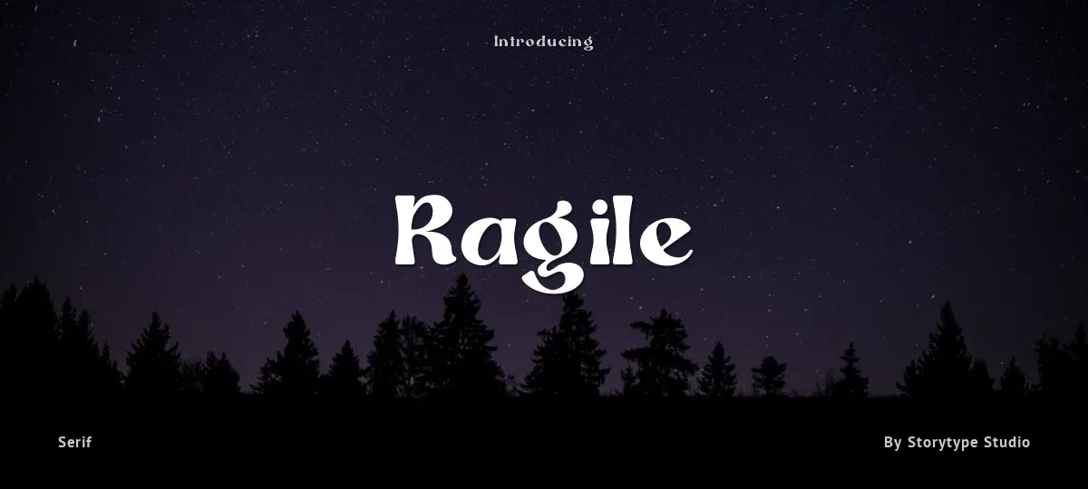 Ragile font preview