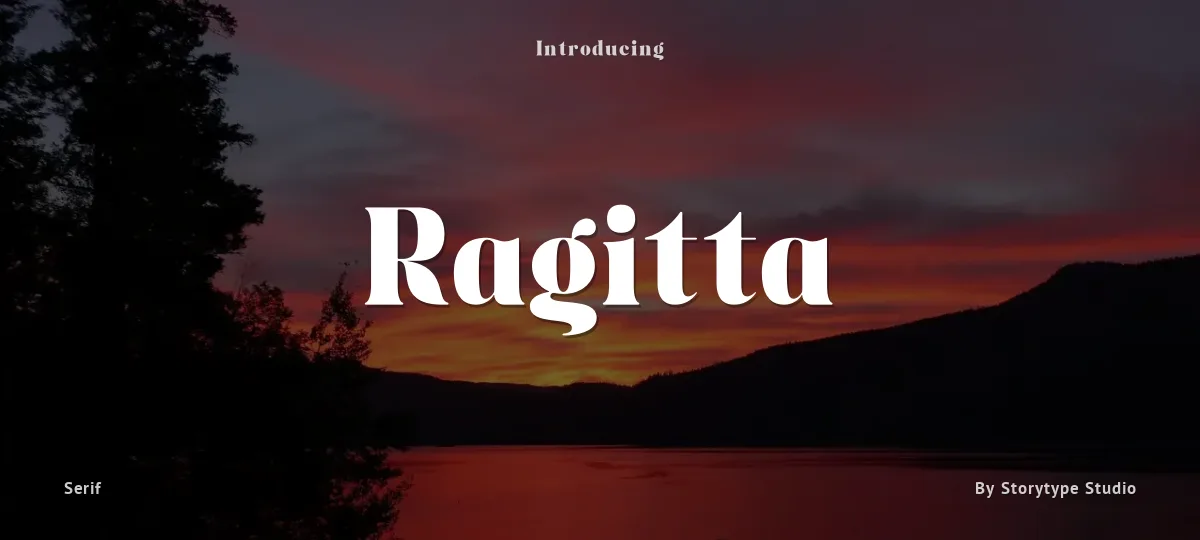 Ragitta font preview