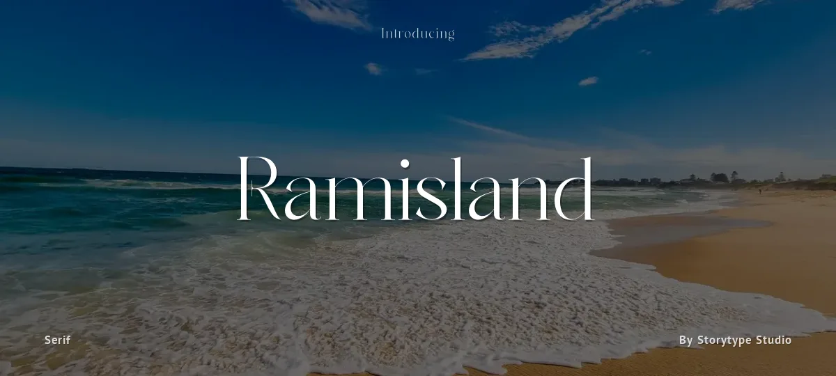 Ramisland font preview