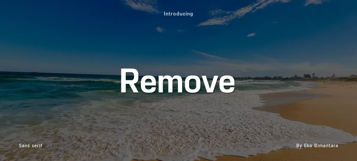 Remove font preview