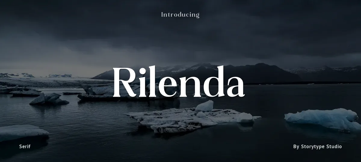 Rilenda font preview
