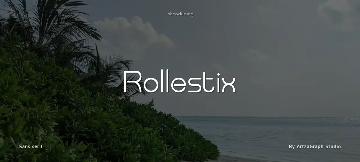 Rollestix font preview