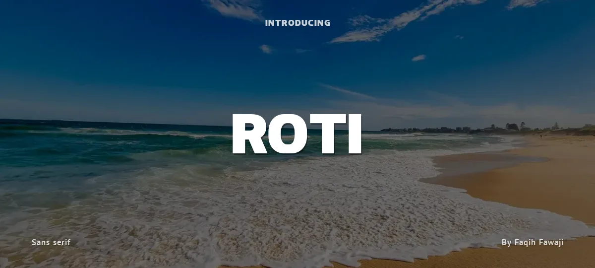 Roti font preview