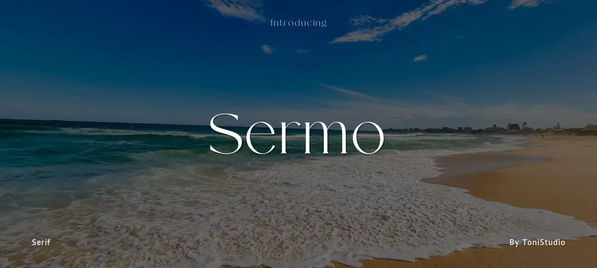 Sermo font preview