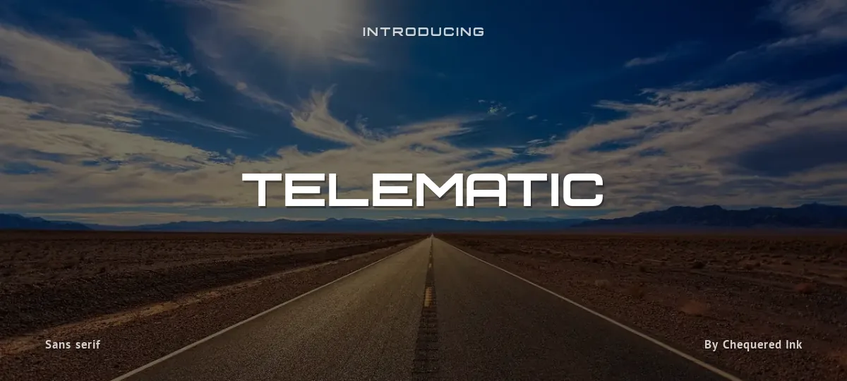 Telematic font preview