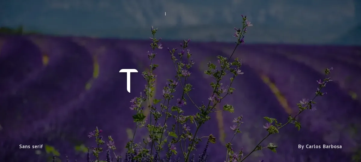 Tescaro font preview