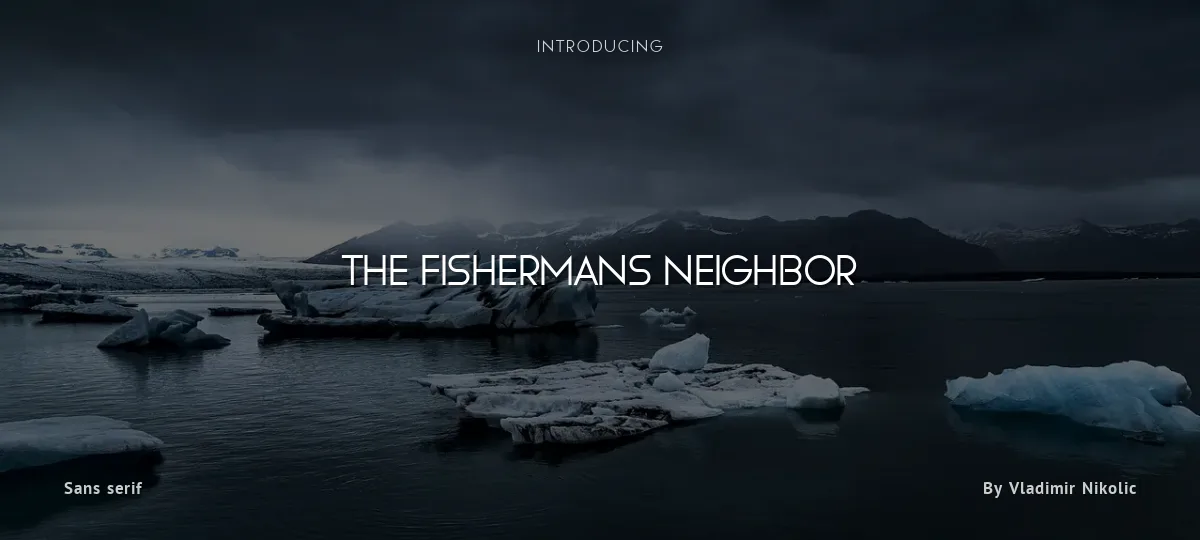 The Fishermans Neighbor font preview