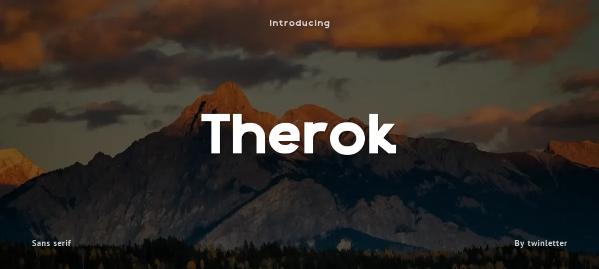 Therok font preview
