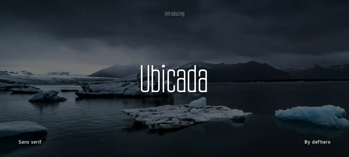 Ubicada font preview