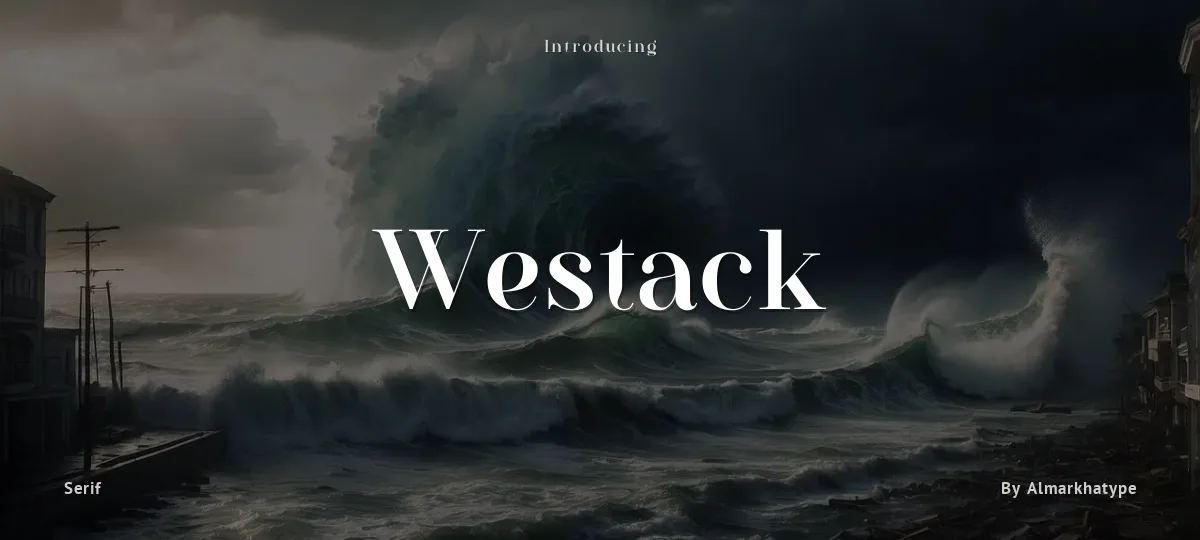 Westack font preview